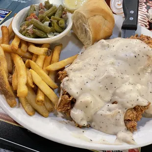 Chicken Fried Chicken Dinner