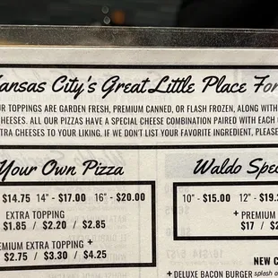True story: It's a great little place for pizza.