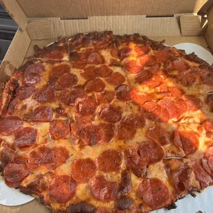 Pepperoni pizza