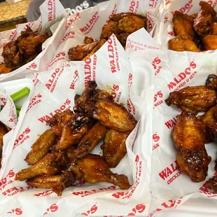 Wings to go