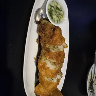 Stuffed chicken wings