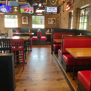 Restaurant interior.