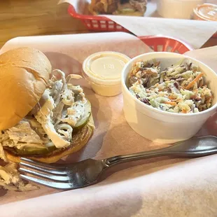 Pulled Chicken Sandwich