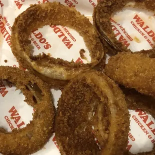 Crispy and tasty albeit oily