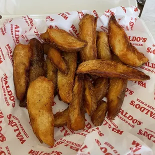 Potato wedges (side order)