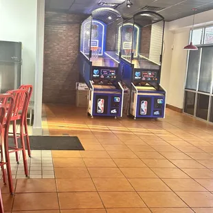 Pop a shot for entertainment while you wait