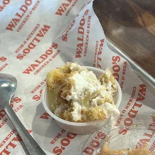 Banana pudding sample