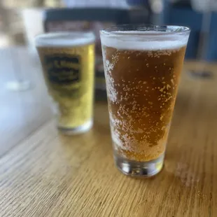Founders All Day IPA (front) Wiseacre Tiny Bomb (back)
