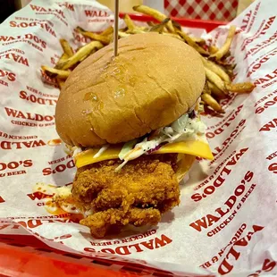 Hot Chicken Sandwich