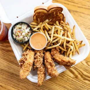 food, fish and chips