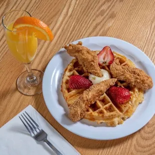 Chicken &amp; Waffle Brunch