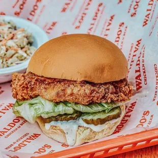 Shredded Chicken Sandwich