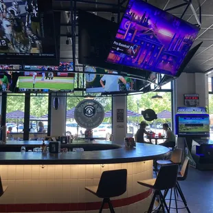 interior, sushi and sashimi