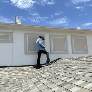 Solar screens for those high windows