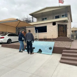 Waldo and Zack - professionals at work.