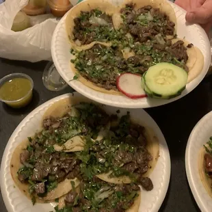 Tacos de cabeza.