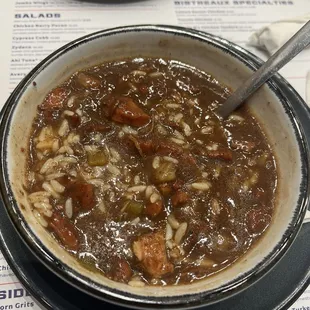 Chicken &amp; Sausage Gumbo - Bowl