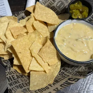 Chips and queso