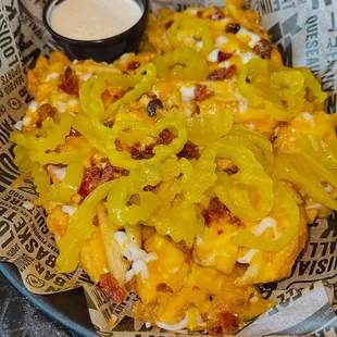 Cheese fries... so fire