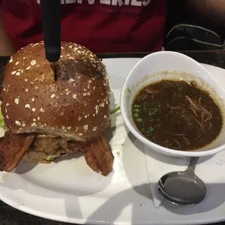 Smoked Gouda Turkey Burger