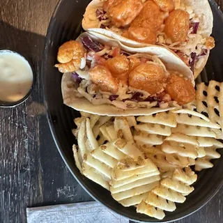 Boom Boom Shrimp Tacos