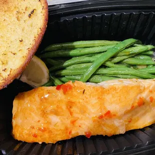 Sweet Chile Salmon - about $14