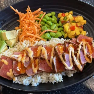 Mango Tuna Bowl