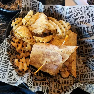 Grilled Shrimp Wrap.