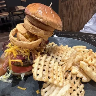 Hickory Burger - HUGE!