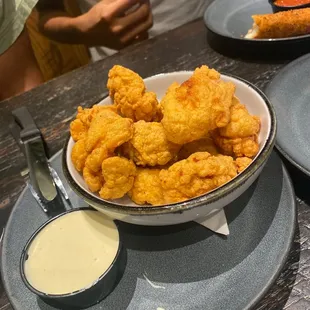 Alli Fried Alligator was delish