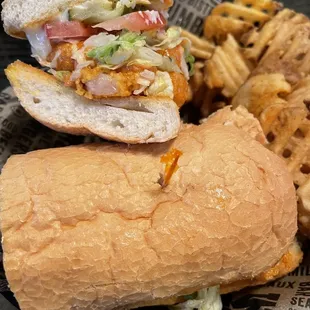 Boom Boom Shrimp Poboy