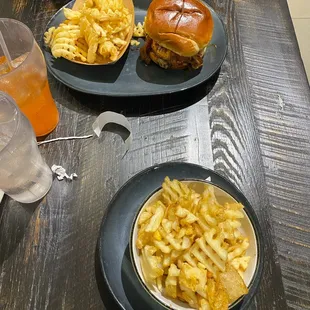 Waffle fries