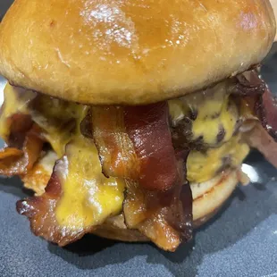 Double bacon  cheeseburger