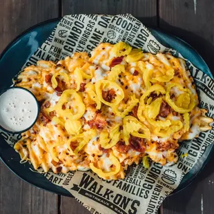 Waffle Cheese Fries
