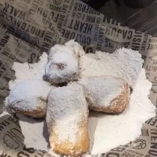 Beignets and Warm Cookie Sundae