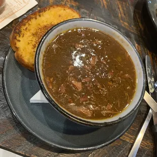 Duck and Andouille Gumbo