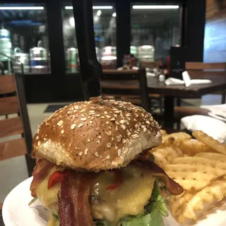 Smoked Gouda Turkey Burger