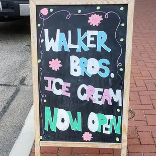 Sign for Walker Brothers