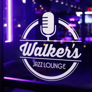 Entrance sign for Walkers Jazz Lounge