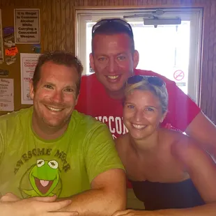 Enjoying a Green Lake afternoon @ Walker's!