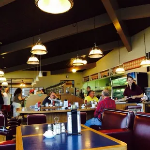 sushi and sashimi, interior