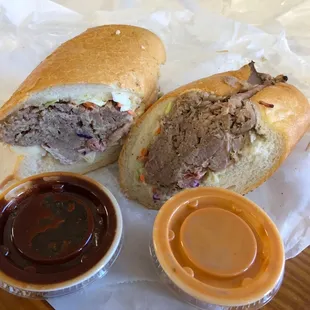Cochon de lair sandwich.  The best I&apos;ve ever had!