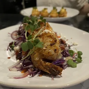 Brick oven shrimp