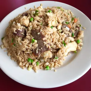 House Fried Rice, not as oily as some places.
