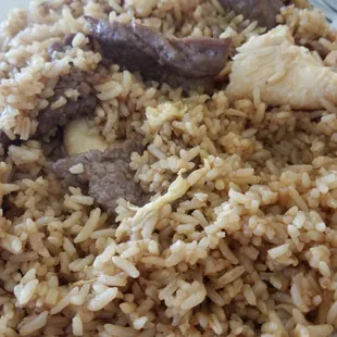 House fried rice (without the shrimp)