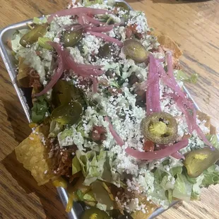 Chicken nachos