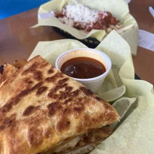 Quesadilla de Birria. So damn delicious I can't stress enough.