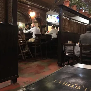 Bar area
