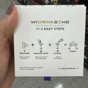 A Drink Bomb ???