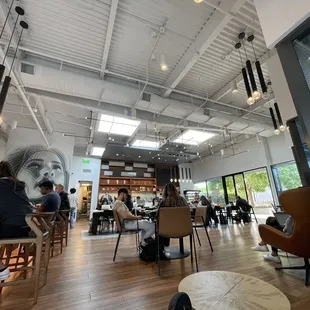 Inside seating